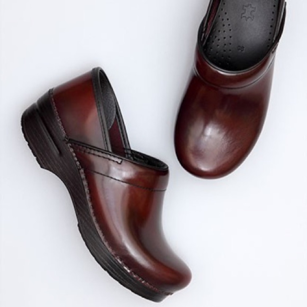 Dansko Professional Clog Cabrio Cordovan Leather